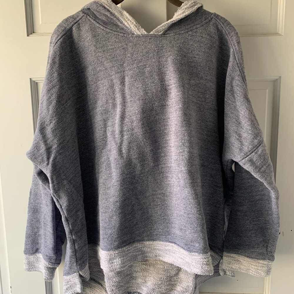 Blue beach hoodie